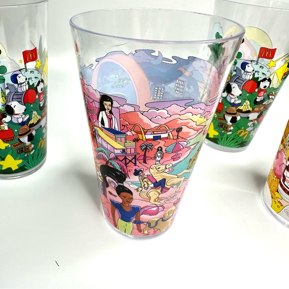 Set of 4 McDonald’s Collector’s Edition Cups - Picture 5 of 11